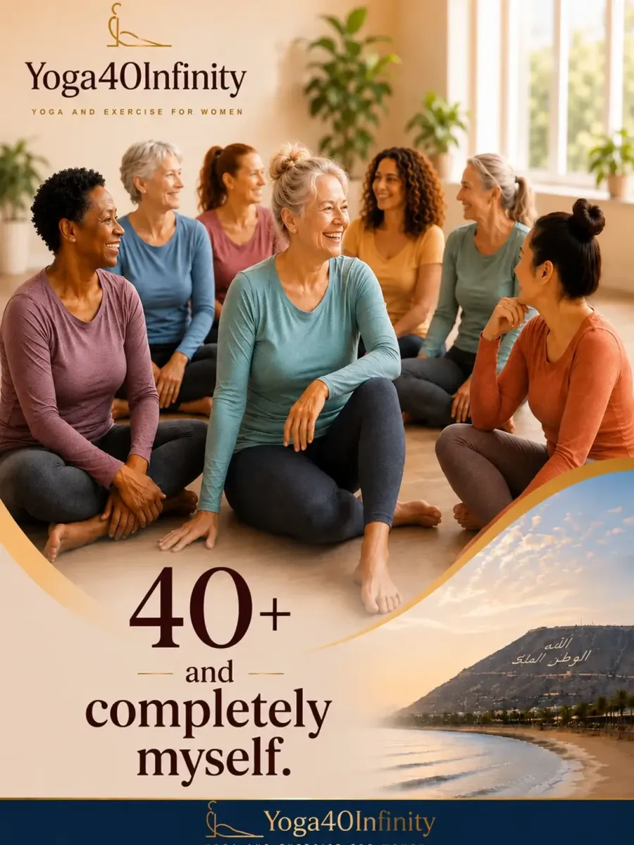 Des femmes épanouies après leurs séances chez Yoga40infinity Agadir