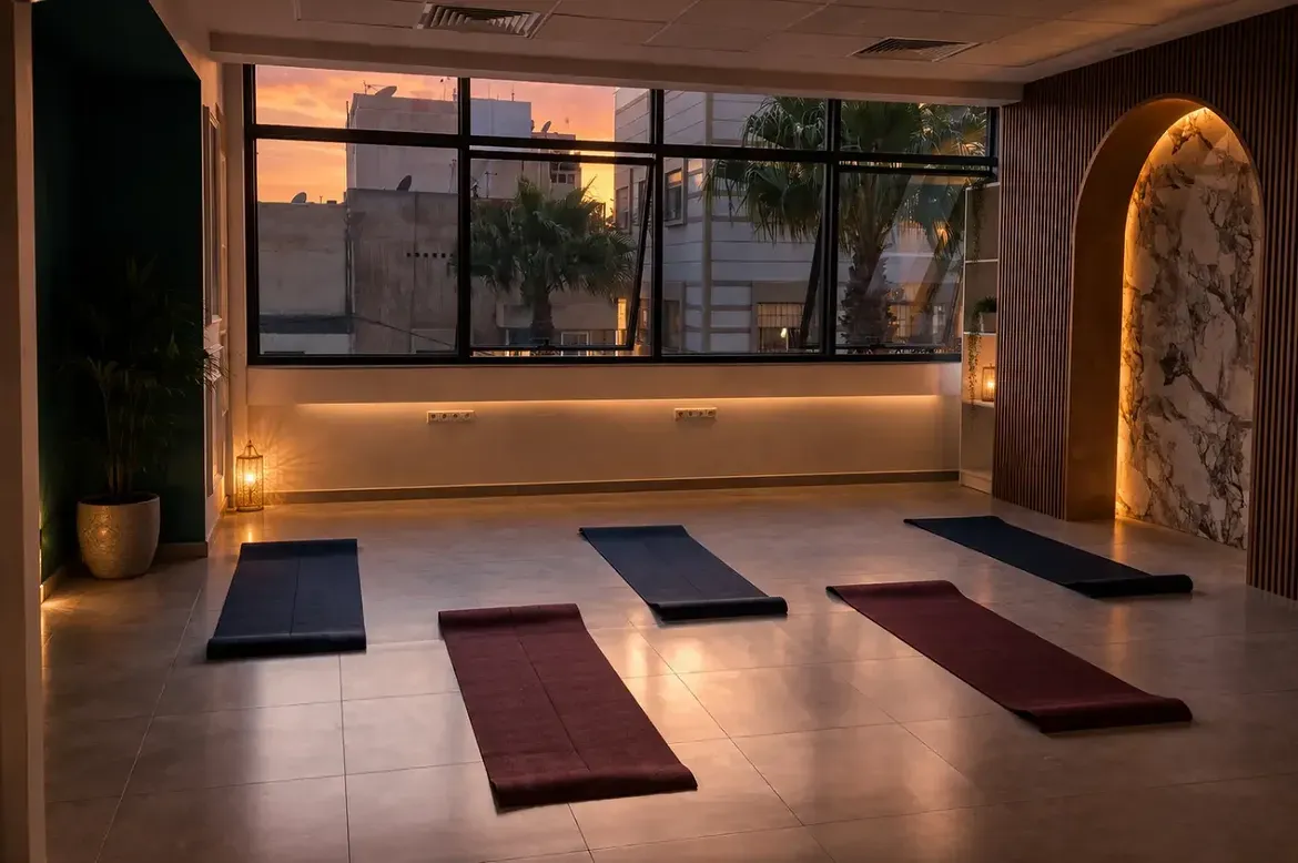 L'espace Yoga40infinity au quartier Abattoir, Agadir